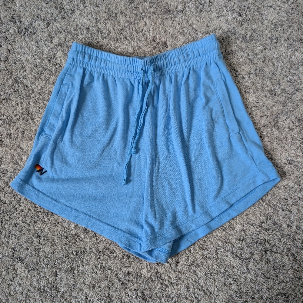 Aviator Nation Blue Lounge Shorts